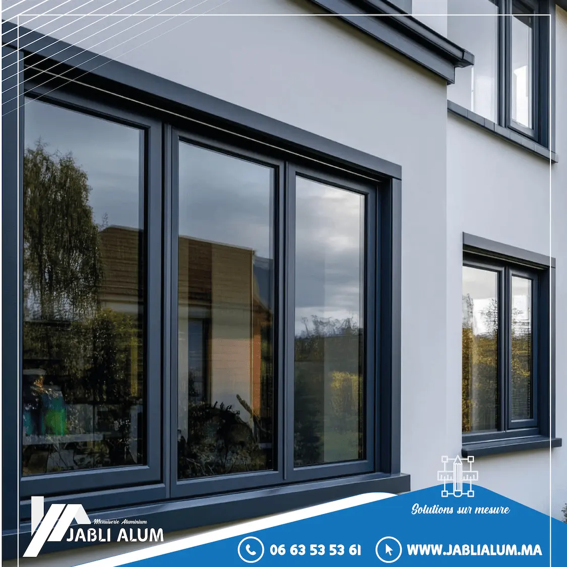 Fenêtres aluminium sur mesure